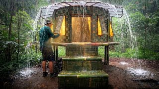 I Built a Masterpiece Shelter in a Violent Storm! Stunning Results MQDEFAULT Thumbnail