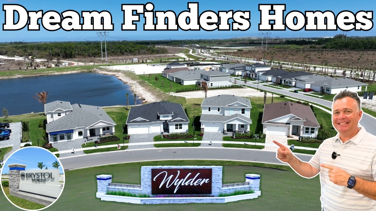 New Home Tour By DREAM FINDERS HOMES In Brystol North Port St Lucie