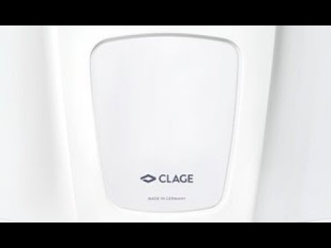 CLAGE DBX Next Инструкция по монтажу проточного водонагревателя (установка).