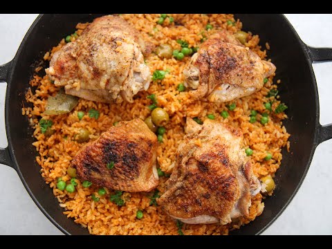 Perfect Fluffy Arroz con Pollo (not sticky)