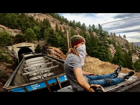 Train Hopping The Rocky Mountains 2017