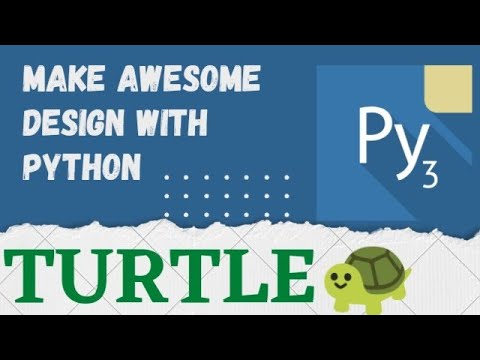 Python Turtle Code Beautiful Design Using Python Pydroid 3 App Python Coding