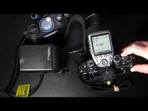 Burst mode flash photography using Fujifilm and Godox gear