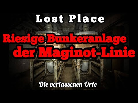Lost Place -  Im riesigen Bunker der Maginot-Linie / Die verlassenen Orte