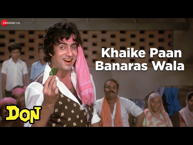 Khaike Paan Banaras Wala Lyrics English Translation – Kishore Kumar