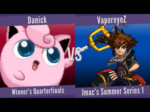 Danick (Puff) vs. VaporeyeZ (Sora, Yoshi) - Winner's Quarterfinals - Jmac's Summer Series 1