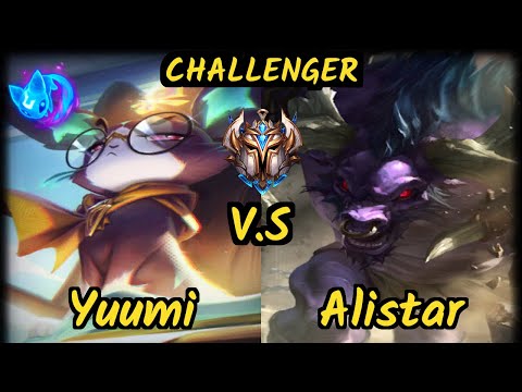 Hoit (YUUMI) vs ALISTAR - BOTTOM SUPPORT CHALLENGER GAMEPLAY - KR