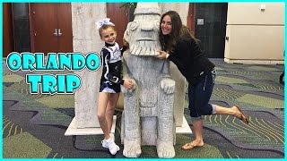 KAYLA'S COMPETITION IN ORLANDO| VISITED THE FLORIDA MALL | We Are The Davises