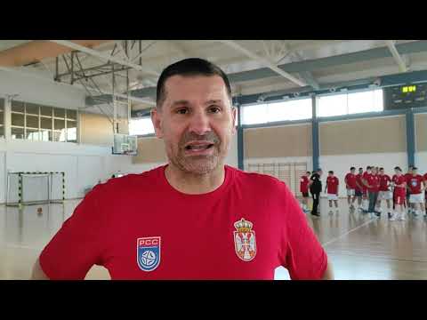 Kadeti se u Staroj Pazovi pripremaju za Evropsko prvenstvo - selektor Đorđe Teodorović
