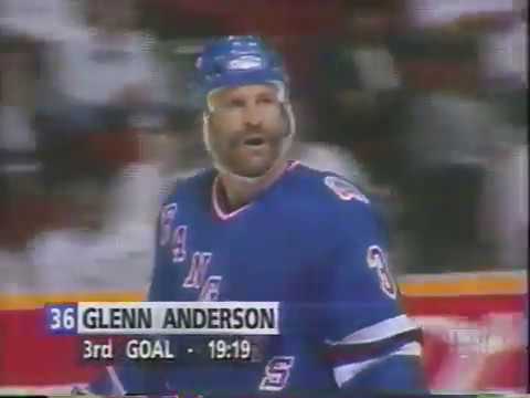 Glenn Anderson Goal - Game 3, 1994 Stanley Cup Final Rangers vs. Canucks