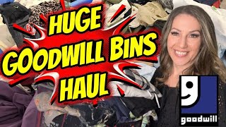 Goodwill Outlet Bins 80 Piece Haul! Part time Reseller