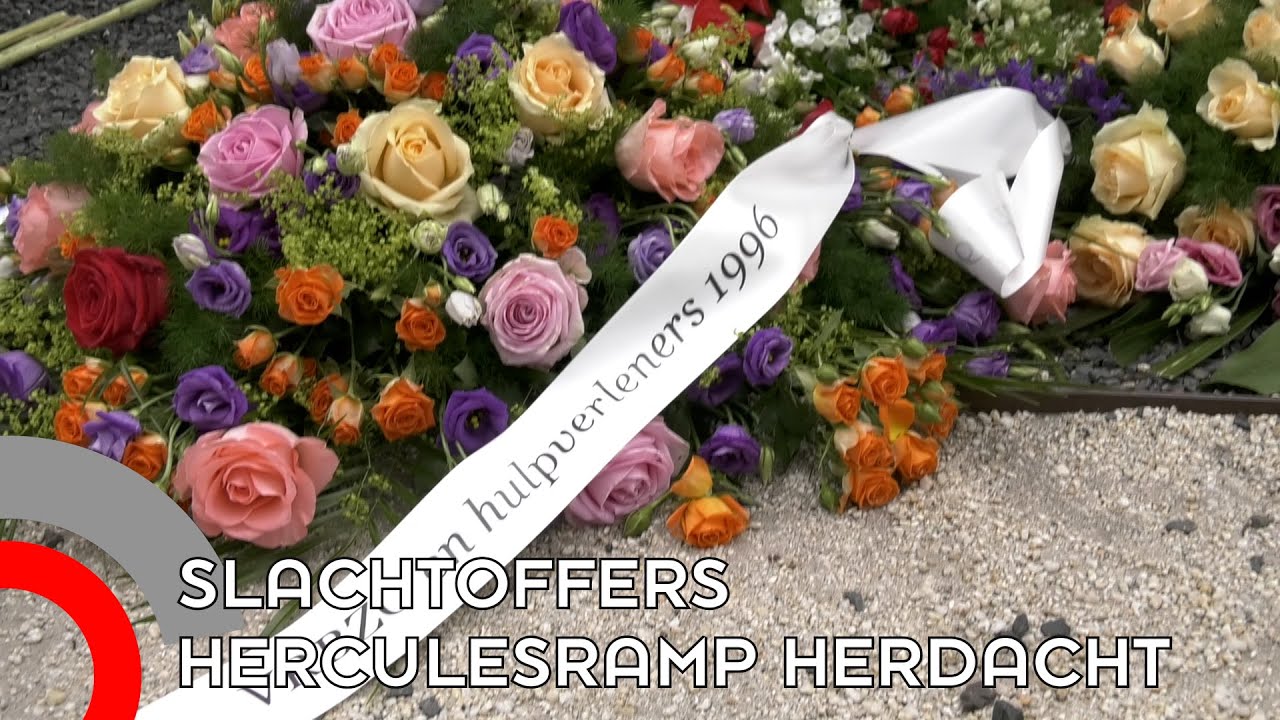 Herdenking Herculesramp bij Gemeente huis 15 juli 2025