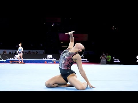 Brooklyn Moors (CAN) FX - 2019 World Championships - Podium Training