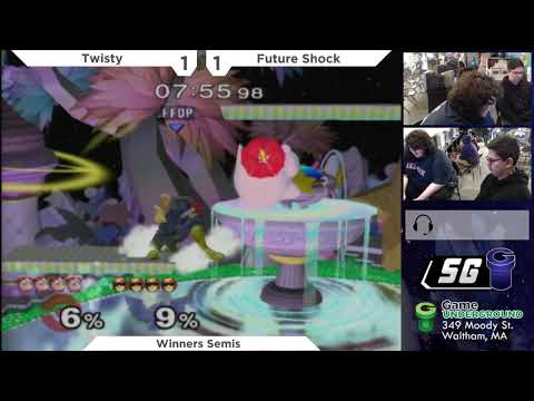 SG 22.7 SSBM - Twisty (Jigglypuff) vs. Future Shock (C. Falcon) - Melee WSF