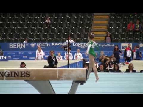 2016 European Championships Elena Eremina RUS FX Juniors Qualifications