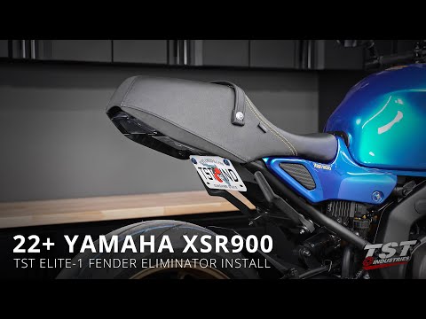 How to install an Elite-1 Fender Eliminator on a 2022+ Yamaha XSR 900 by TST Industries