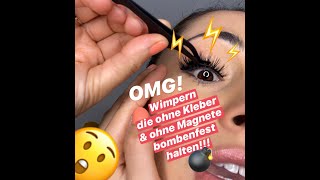 Falsche Wimpern ohne Kleber und ohne Magnete! Die Wimpern Revolution!