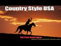 Country Style USA 1957 First Song   I've Got The Blues For Mammy, Old Time Radio - The Classic Archives Old Time Radio Channel Country Style USA 1957 First Song   I've Got The Blues For Mammy, Old Time Radio