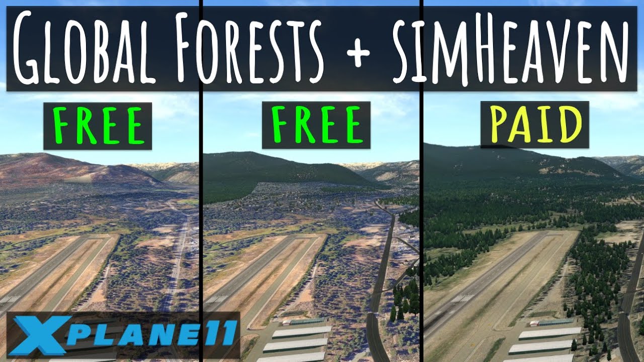Global Forests Is THE Best Trees Add-on for X Plane 11!