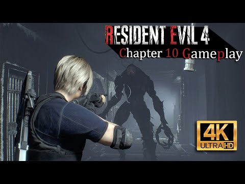 Resident Evil 4 Remake Walkthrough Gameplay Part 10 - (no commentary) 4K UHD 60fps