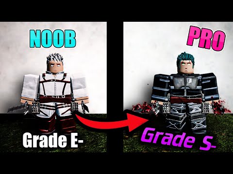 Grade E- to Grade S- (Maxed out) in 10 Hours in Attack on Titan Revolution