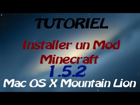 comment installer un mod minecraft sur mac os x