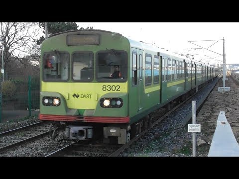 Irish Rail 8300 Class Dart Train 8302 - Blackrock Station, Dublin