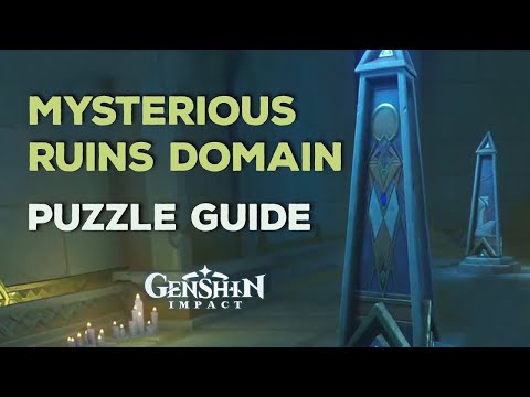 Mysterious Ruins Domain & Puzzle Guide | Secret Of The Scorching Desert | Genshin Impact Version 3.1