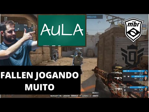 MIBR x ORGLESS - 10/04/2020 - FALLEN DANDO AULA NO CLUTCH, TACO GANHA 1X3 - MELHORES MOMENTOS -