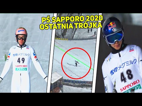 (1080p) PŚ SAPPORO 2020 OSTATNIA TRÓJKA - DAWID KUBACKI NA PODIUM!😮