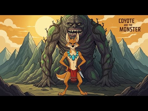 The Legend of Coyote and the Monster | Native American Myth Animated Short