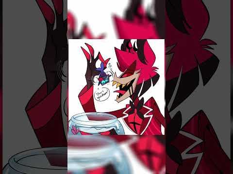 Alastor is going to EAT VOX?! Hazbin hotel comic dub