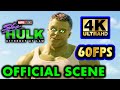 She Hulk Vs Hulk Scene 4K UHD