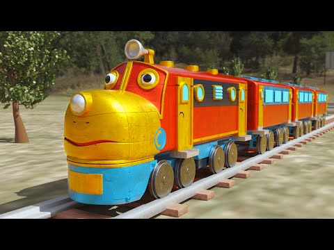 Lego Robbery in House Fail - Gold Rob Fail - Lego mini  Movie - choo choo train kids videos