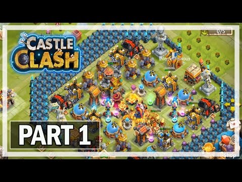 Castle Clash Gameplay Part 1 102K Might - Android Let's Play & Commentary