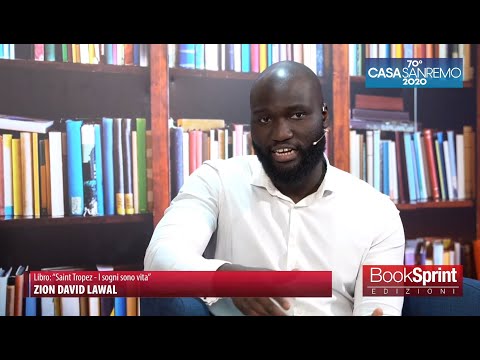 Zion David Lawal da Casa Sanremo 2020 - BookSprint Edizioni