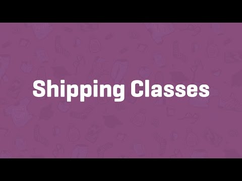Shipping Classes - WooCommerce Guided Tour