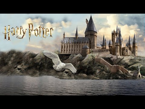 Harry Potter inspired ASMR|Hogwarts castle Ambience |Great lake Daytime Relaxing Lake Chirping Birds