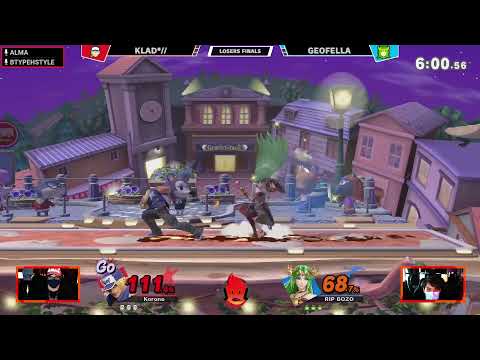Klad (Terry, Sonic) vs Geofella (Palutena) - PK Fireup #22 Losers Finals
