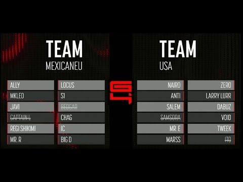 GENESIS 4 - USA vs MexiCanEu - Smash 4 Crews