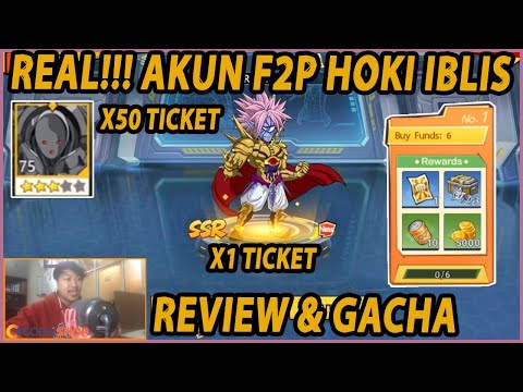 🔥🔥REVIEW AKUN REAL F2P HOKI TINGKAT IBLIS (HOKINYA 40 TICKET GACHA) - ONE PUNCH MAN: The Stronges