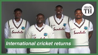 International cricket returns after four months