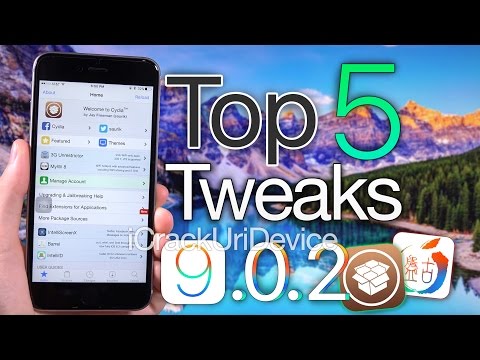 Top iOS 9 & 9.0.2 Cydia Tweaks - Best FREE Pangu Jailbreak 9.0.2 Compatible & 2015 Tweaks