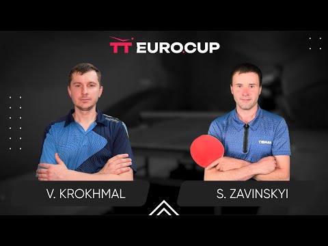 09:30 Vitalii Krokhmal - Serhii Zavinskyi 15.08.2024 TT Euro.Cup Ukraine Professional. TABLE 3