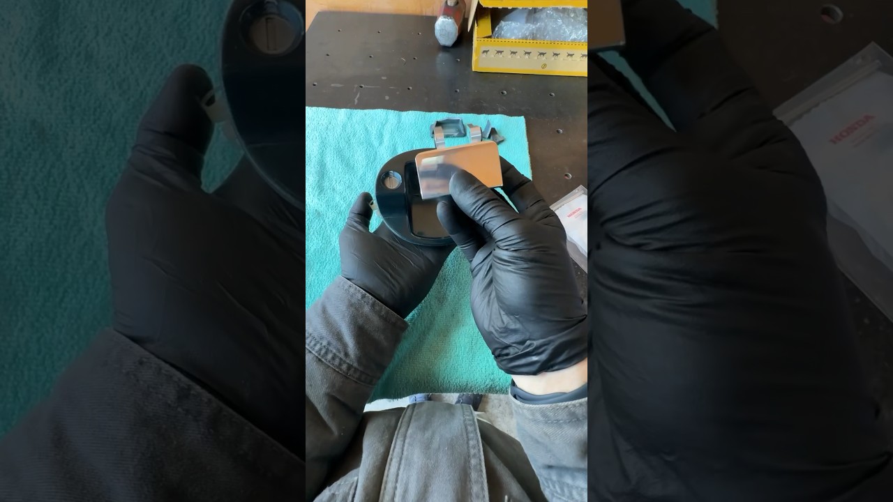 アルミ削り出しドアハンドルを手に入れた #shorts #hondabeat