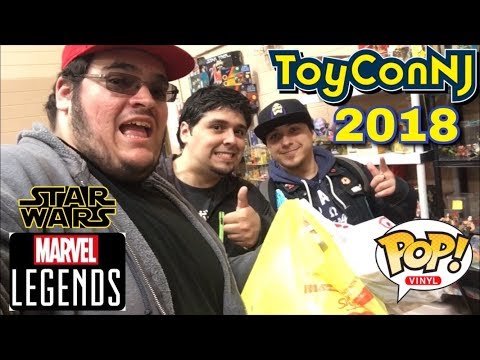 TOYCON NJ 2018 | WWE,MARVEL LEGENDS & SO MUCH MORE