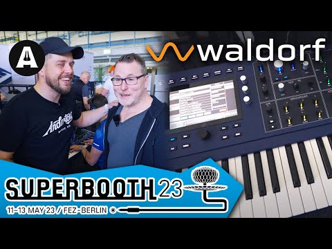 Waldorf Quantum is Everything You Could Want in a Synth! | Superbooth 2023 @superboothberlin