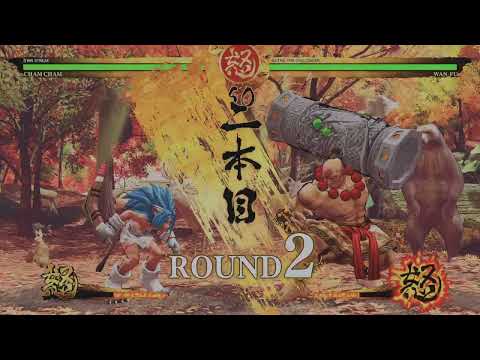 SAMURAI SHODOWN - Cham Cham VS Wan-Fu