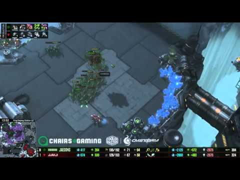 Jaedong vs Jjakji G2  Starcraft 2 From Tournaments