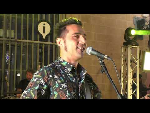 IO te e Puccia con Enzo Petrachi in piazza a Nardò